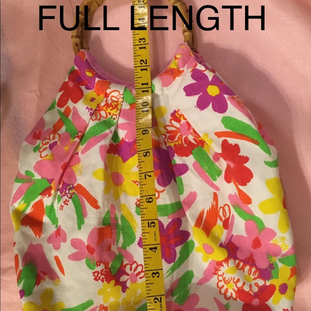 Bright floral Handmade Hobo bag - Picture 5 of 5